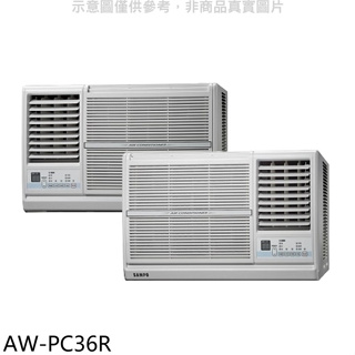 聲寶【AW-PC36R】定頻右吹窗型冷氣(7-11商品卡600元)(含標準安裝)