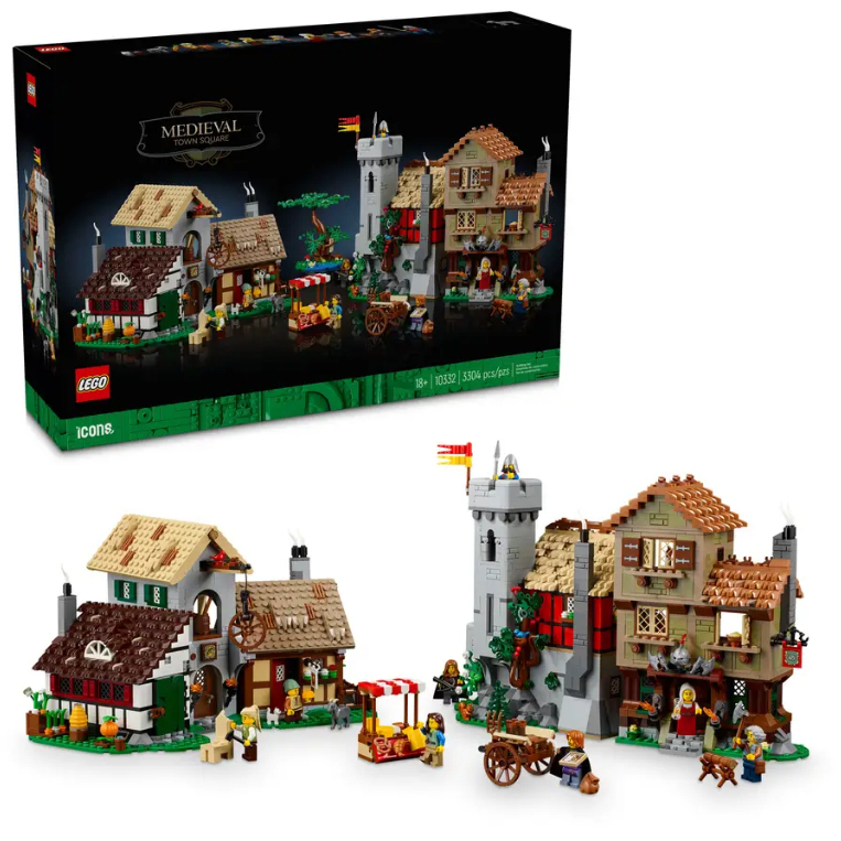 【台南樂高 益同趣】LEGO 10332 中世紀城市廣場 Medieval Town Square 樂高® Icons