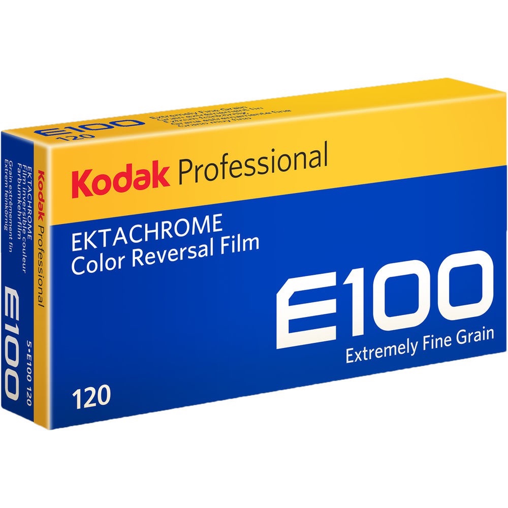 （五卷3450）120底片 Kodak E100 正片 全新 效期 2025.3 剛過期