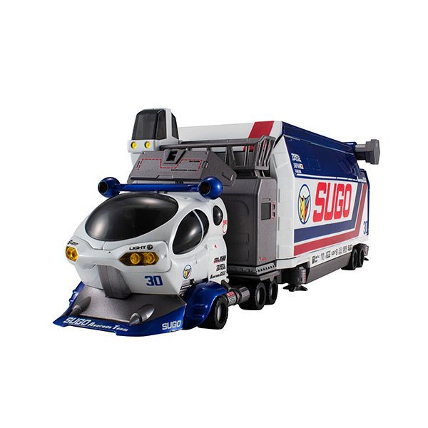 [標準版] MegaHouse 閃電霹靂車 SUGO 車隊運輸維修卡車 東海模型