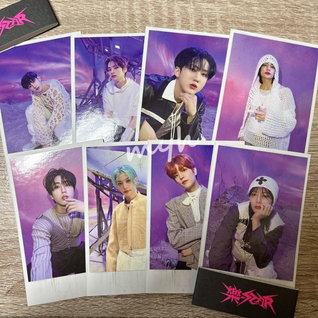 stray kids 樂 star 小 卡 STRAY KIDS - 樂-STAR POSTCARD VERSION 8
