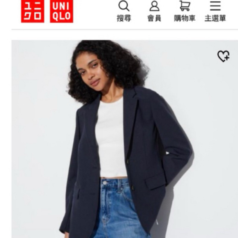 日本購入全新UNIQLO 感動西裝外套（清涼透氣）
