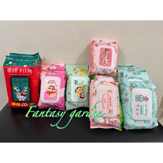 濕紙巾hello kitty柔濕巾 純水濕紙巾 三麗鷗純水濕紙巾 溼紙巾 蠟筆小新濕紙巾 人魚漢頓濕紙巾 醜魚濕紙巾