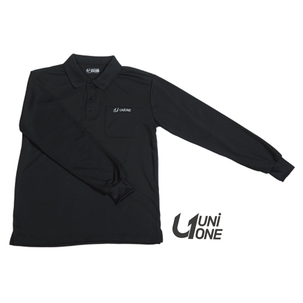UNIONE【 599041 】 MIT 台灣製造 長袖polo衫(口袋)-N