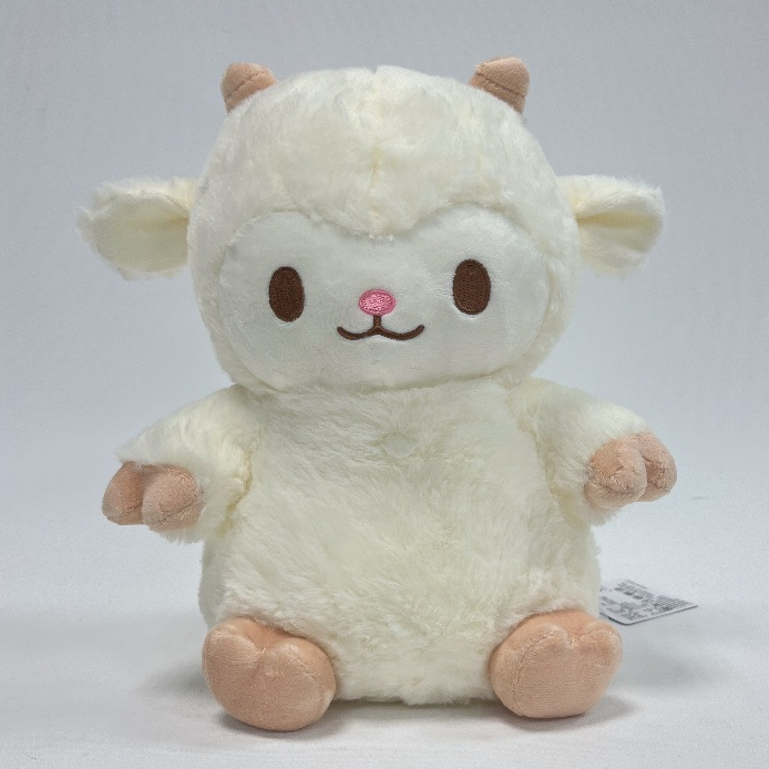 【台現貨速出】12 / 6吋坐姿羊 絨毛娃娃 絨毛玩偶 禮物 聖誕節禮物 交換禮物