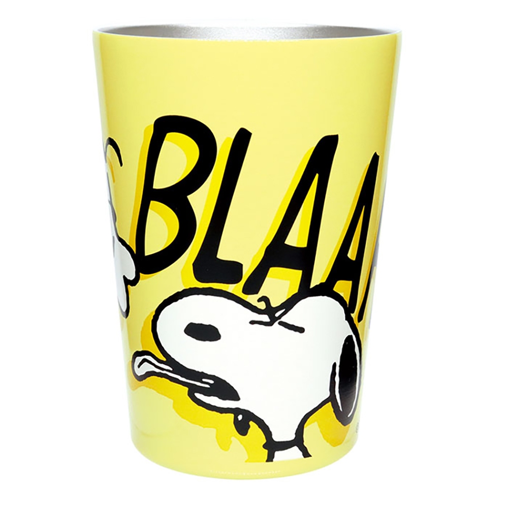 大西賢製販 Snoopy 史努比 保溫保冷不鏽鋼隨行杯 460ml 吐舌頭 OS77045