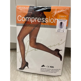 JIANI 健妮Compression黑色絲襪120和130DEN