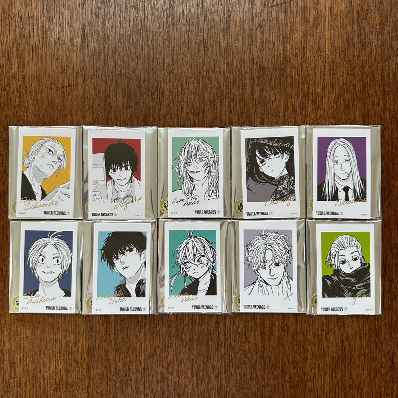 SAKAMOTO DAYS 坂本日常 坂本太郎 南雲 赤尾 莉昂 神神迴 大佛 朝倉 信 有月 樂 夏生 原畫 拍立得