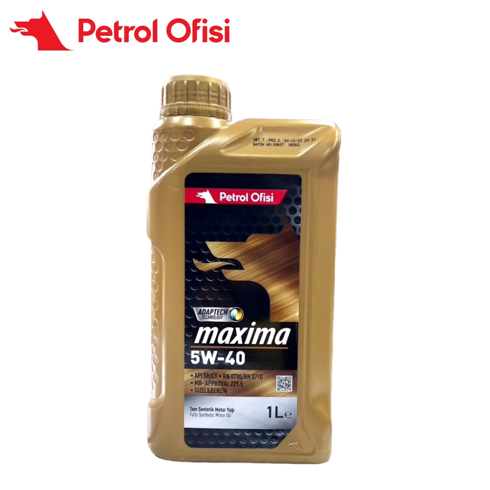 【Petrol Ofisi】maxima 5W40 全合成機油-單瓶 | 金弘笙