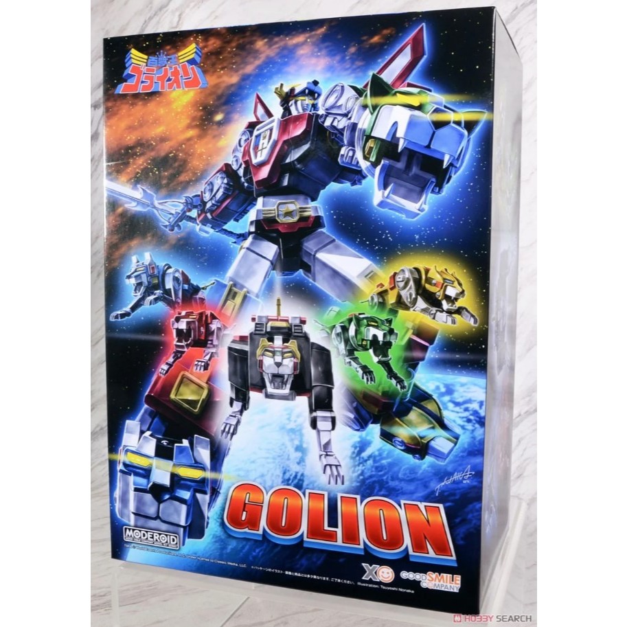 [那間店]Good Smile MODEROID 五獅合體 百獸王 GOLION 聖戰士 組裝模型 ※不挑盒況,到貨均損