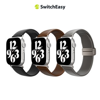 SwitchEasy▸Apple Watch Classic 真皮磁吸錶帶 38/41/42/44/45/46/49