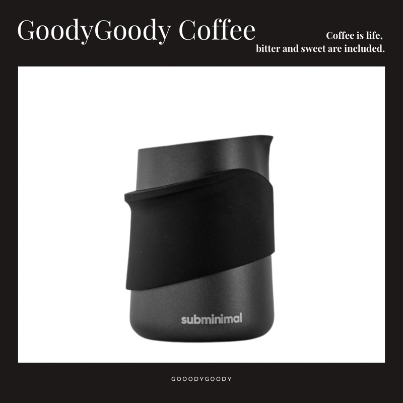 🌊ᵍᵒᵒᵈʸ日本代購 Subminimal Flow Tip Milk Jug 流線拉花鋼杯 無把手版