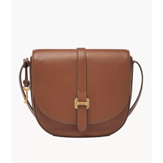 預購‼️美國🇺🇸fossil Emery新款真皮斜揹包 馬鞍包 正品