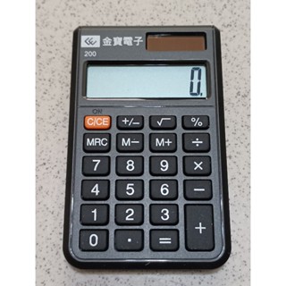全新黑色 金寶 計算機