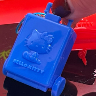 日本帶回來的Hello Kitty旅行箱造型小小飾品藥收納盒收藏品釋出