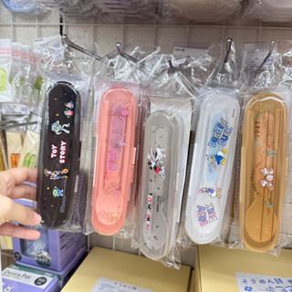 🎏現貨🎏 迪士尼 米奇 餐具組 湯匙 筷子 叉子 唐老鴨 日本代購 disney 奇奇蒂蒂 環保餐具 療育 交換禮物