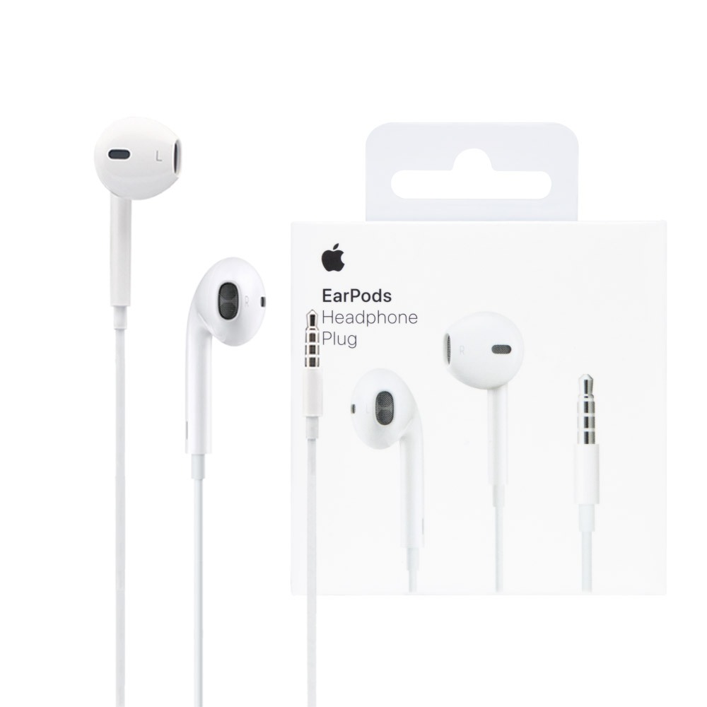 Apple 蘋果原廠官方 EarPods 具備 3.5 公釐耳機接頭【A1472 / 保固一年】