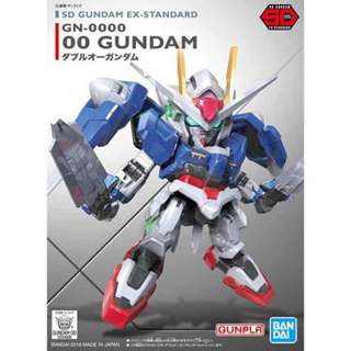 萬代 SD EX-STANDARD 008 00鋼彈 組裝模型 豬帽子模型玩具