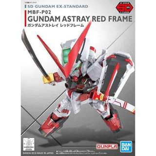 萬代 SD EX-STANDARD 007 異端鋼彈紅色機 組裝模型 豬帽子模型玩具