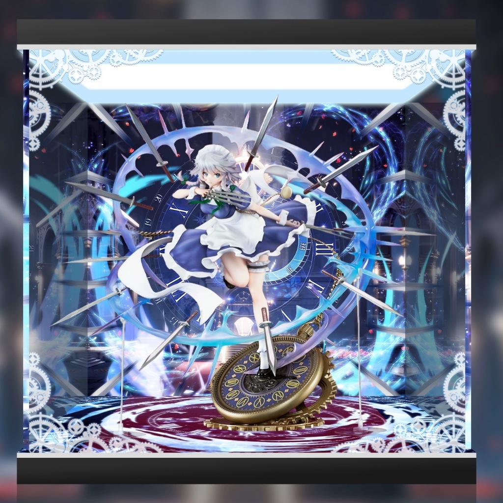 【一番賞模玩店】Emontoys 東方project 十六夜咲夜 專屬展示盒（不含公仔)