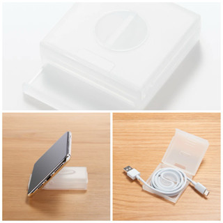 ▸ More. 當天出貨 無印良品 MUJI 捲線器 手機支架 日本限定 集線盒 多功能