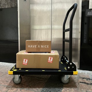 【臺灣製造】超大型折疊式手推車KT-900-L 四色 耐重300公斤 摺疊手推車 拖車 物流推車 載貨車 堅固耐操貨車