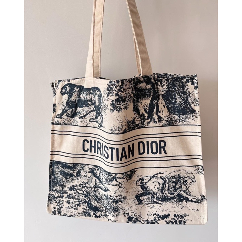 DIOR 迪奧美妝vip贈品帆布袋  #帆布包 #dior
