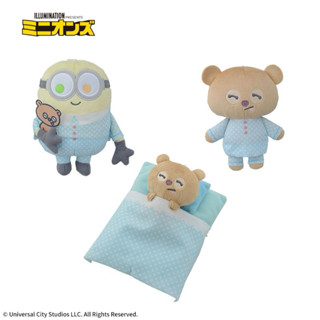 ❤Lika小舖❤日本帶回 全新正版商品 SEGA景品玩偶布偶娃娃 小小兵睡衣款 Tim提姆熊睡覺吊飾玩偶