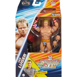 ☆阿Su倉庫☆WWE摔角 Lex Luger SummerSlam Elite 2024 傳奇巨星精華版人偶附裁判配件