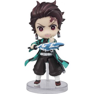 萬代 Figuarts mini 鬼滅之刃 灶門炭治郎 水之呼吸 可動收藏品 豬帽子模型玩具
