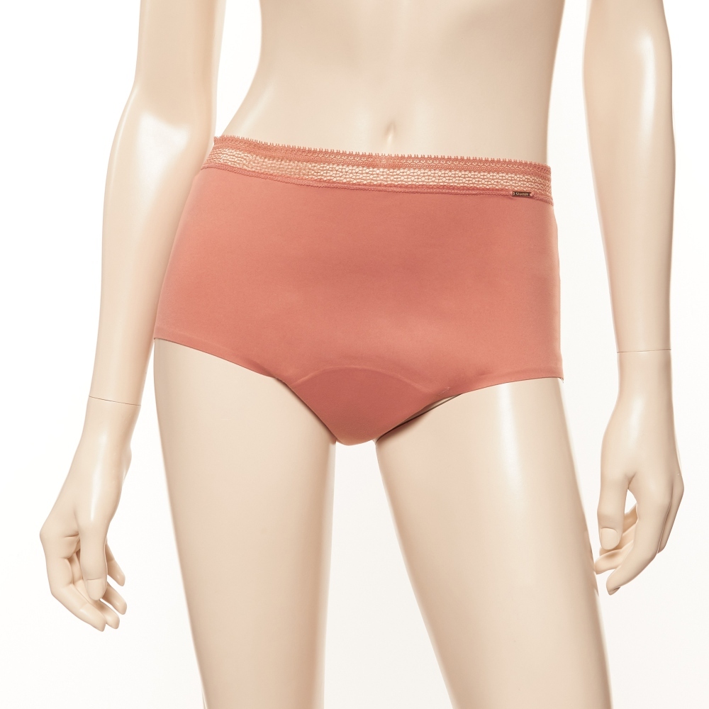【Chantelle Lab】Period Panty_花苞高腰內褲(16L70_038陶紅色)