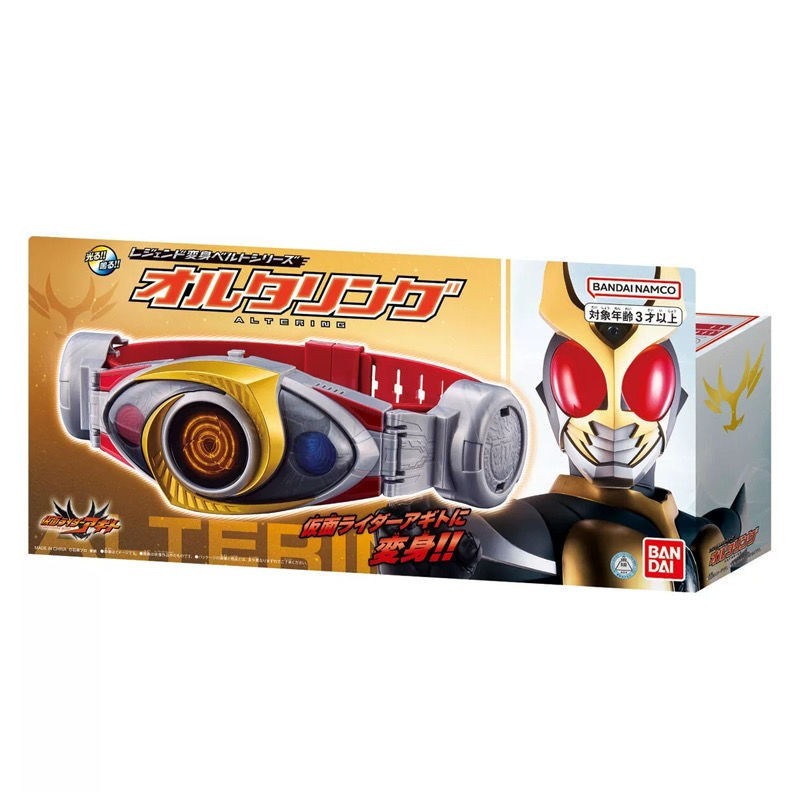 《正版》BANDAI 假面騎士傳奇變身腰帶系列 假面騎士顎門 Agito 改變連結