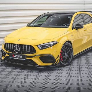賓士 M-Benz A Class W177 AMG A35 前下 後下 側裙 Maxton Design 【YG】