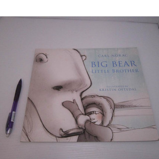 「二手書」Macmillan BIG BEAR LITTLE BROTHER 英文繪本 Carl Norac