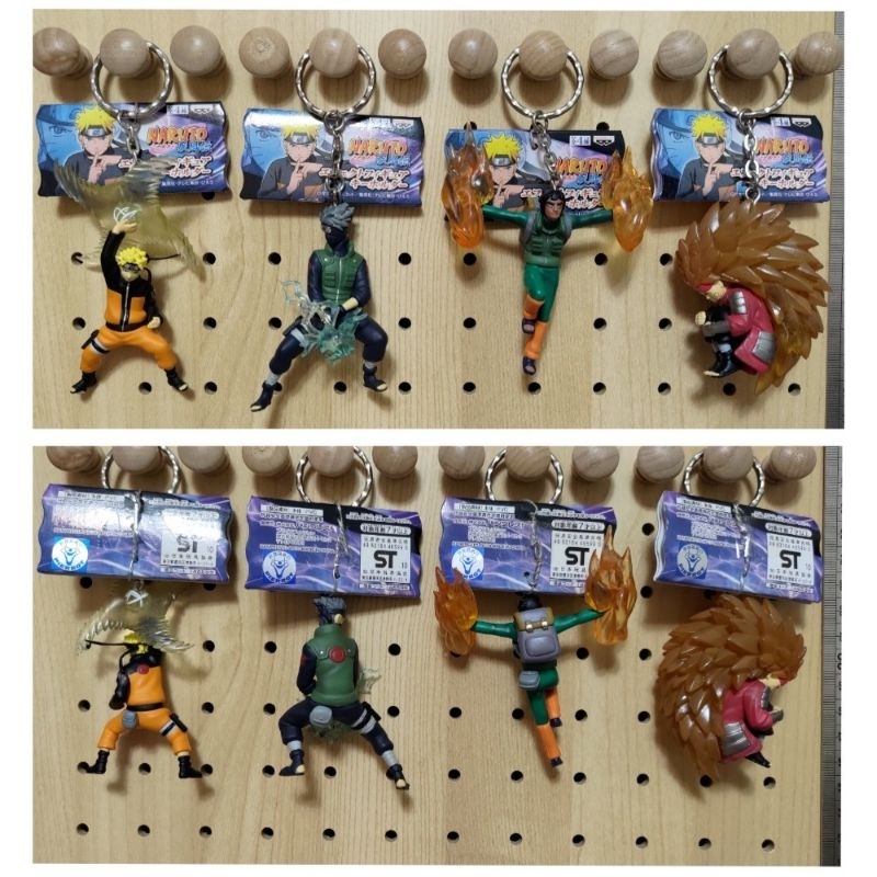 （12/30更新）日版萬普火影忍者特效鑰匙圈吊飾漩渦鳴人風遁螺旋手裏劍 卡卡西雷切 秋道丁次肉彈針戰車 八門遁甲阿凱老師