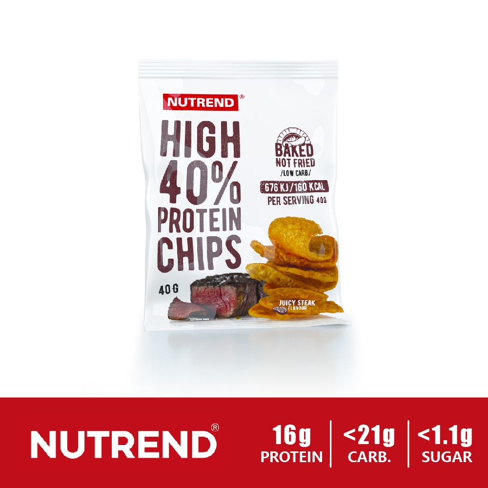 [捷克 NUTREND] 蛋白薯片High Protein Chips 洋芋片 蛋白點心 蛋白零食 波卡 單入 巴弟蛋白