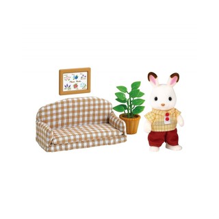 Sylvanian Families日本森林家族 人物家具配件 可可兔爸爸傢俱組 家家酒玩具