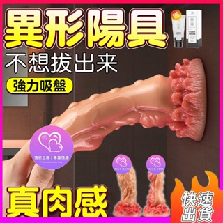 ⚡異形陽具 巨大老二棒 假屌 陰莖按摩器 吸盤陽具 種馬陽具 顆粒刺激 肛交 肛塞 擴肛器 自慰器 情趣用品