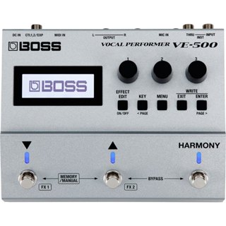 【名人樂器明誠店】BOSS VE-500 吉他手的 人聲效果器