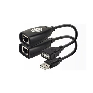 usb訊號延長器 延長器 50米傳輸 usb連接器 usb延長線 USB轉RJ45 USB2.0 USB延長線 訊號延長