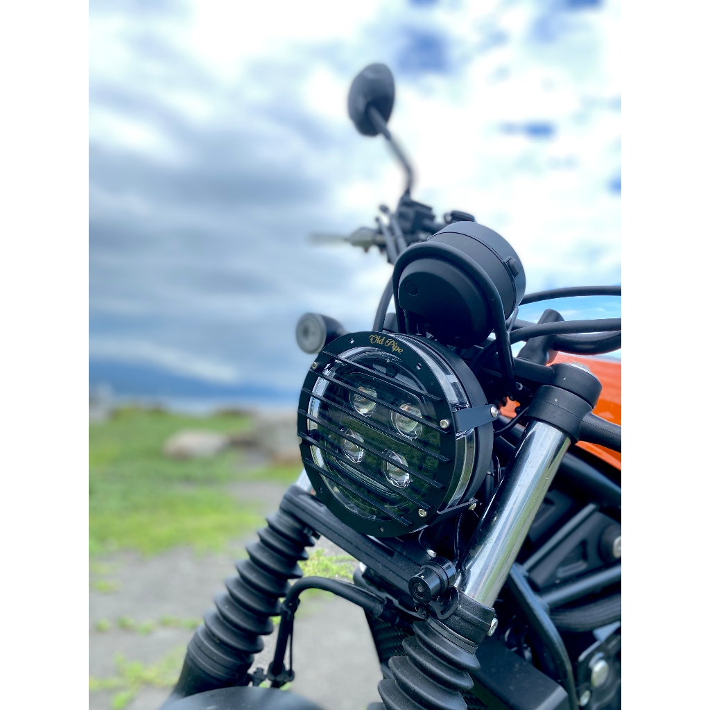 Old Pipe｜ 越野風大燈護罩 燈罩 ｜Honda本田 CL300 CL500 CL Street Rebel500