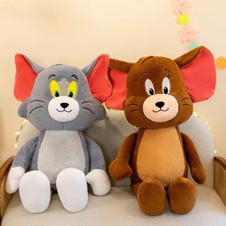 Tom&Jerry超大湯姆貓與傑利鼠豪華經典款毛絨玩具公仔 可愛貓和老鼠 玩偶 兒童禮物 抱枕 毛絨娃娃 100CM娃娃