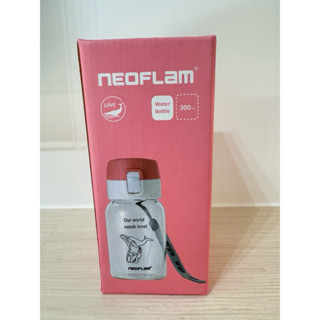 全新-Neoflam耐熱玻璃水壺（彈跳款）300ml