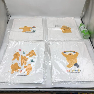全新 現貨 黃臭泥 Be Proud 泥想下班帆布袋 購物袋 補習袋 手提袋 肩背袋