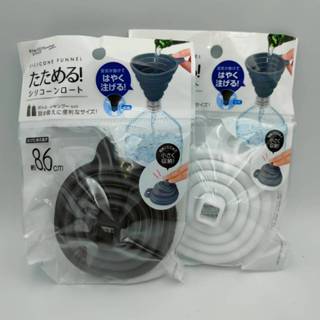 日本 矽膠摺疊漏斗 伸縮小漏斗