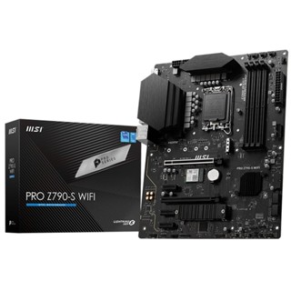 【任搭省2%】MSI 微星 PRO Z790-S WIFI ATX 主機板/1700/DDR5/單買主機板/搭購主機板