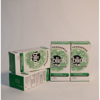 (現貨)冰藍 blink 高水份隱形眼鏡潤濕液10ml*4