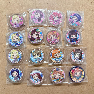 日版 LoveLive Sunshine Aqours 水團 40mm 壓克力 徽章 胸章 扭蛋