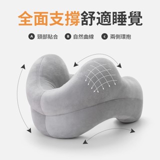 【臺灣出貨+免運】U型枕 頸枕 午睡枕 記憶棉 駝峰形護頸枕 U形枕 護頸枕 登機