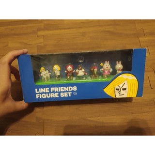 Line friends figure set 4 Line 公仔 Line 好友公仔